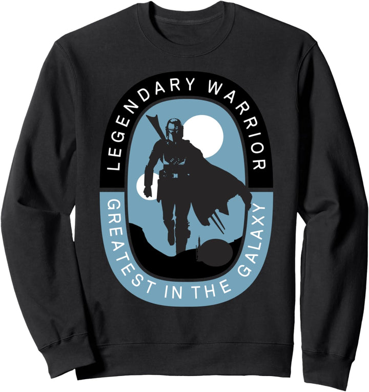 Star Wars The Mandalorian Legendary Warrior Portrait Sweatshirt