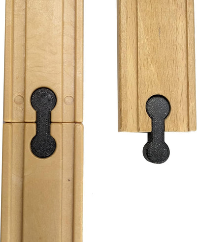 ULROAD Holzschienen Adapter Verbinder passend kompatibel für Thomas - Brio - Lillabo - Melissa - IKE