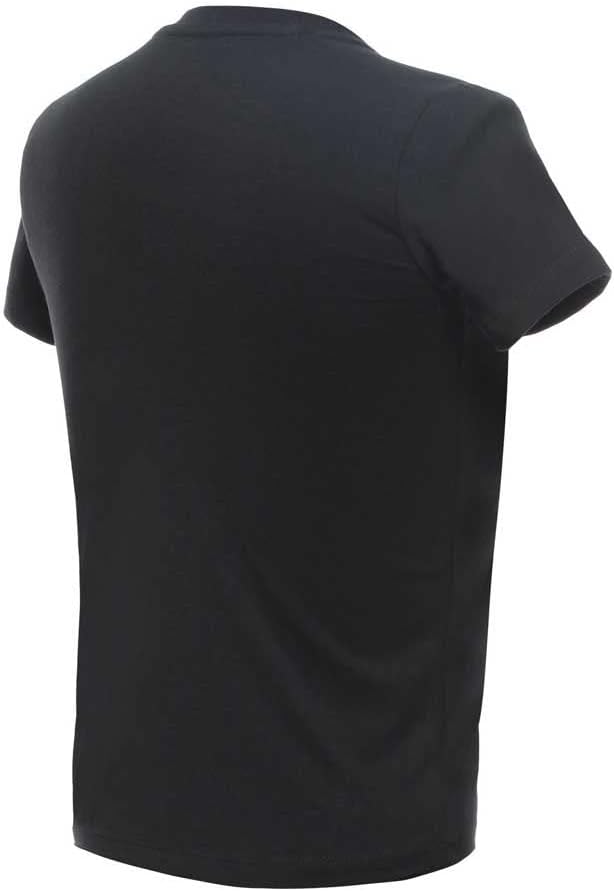 Dainese Unisex Kinder Shirt, 50 Schwarz/Fluo Rot