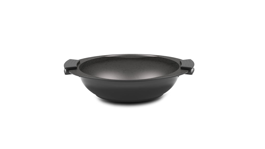 Tognana Avantspace Wok 2 Griffe 28 cm, Alumnium, schwarz