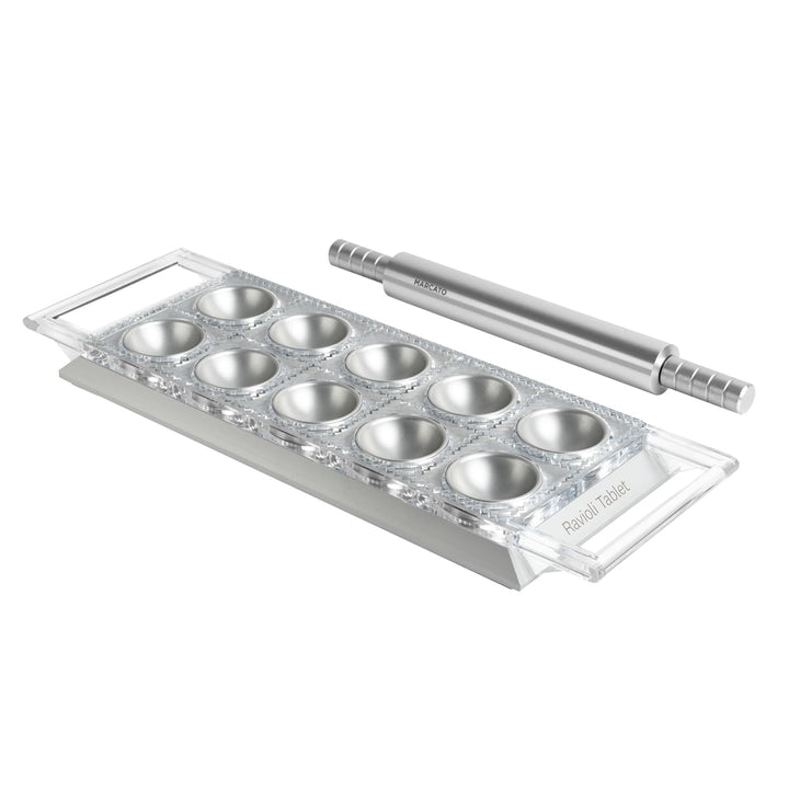 Marcato RT-ARG Ravioli Tablet, Aluminium, Silber