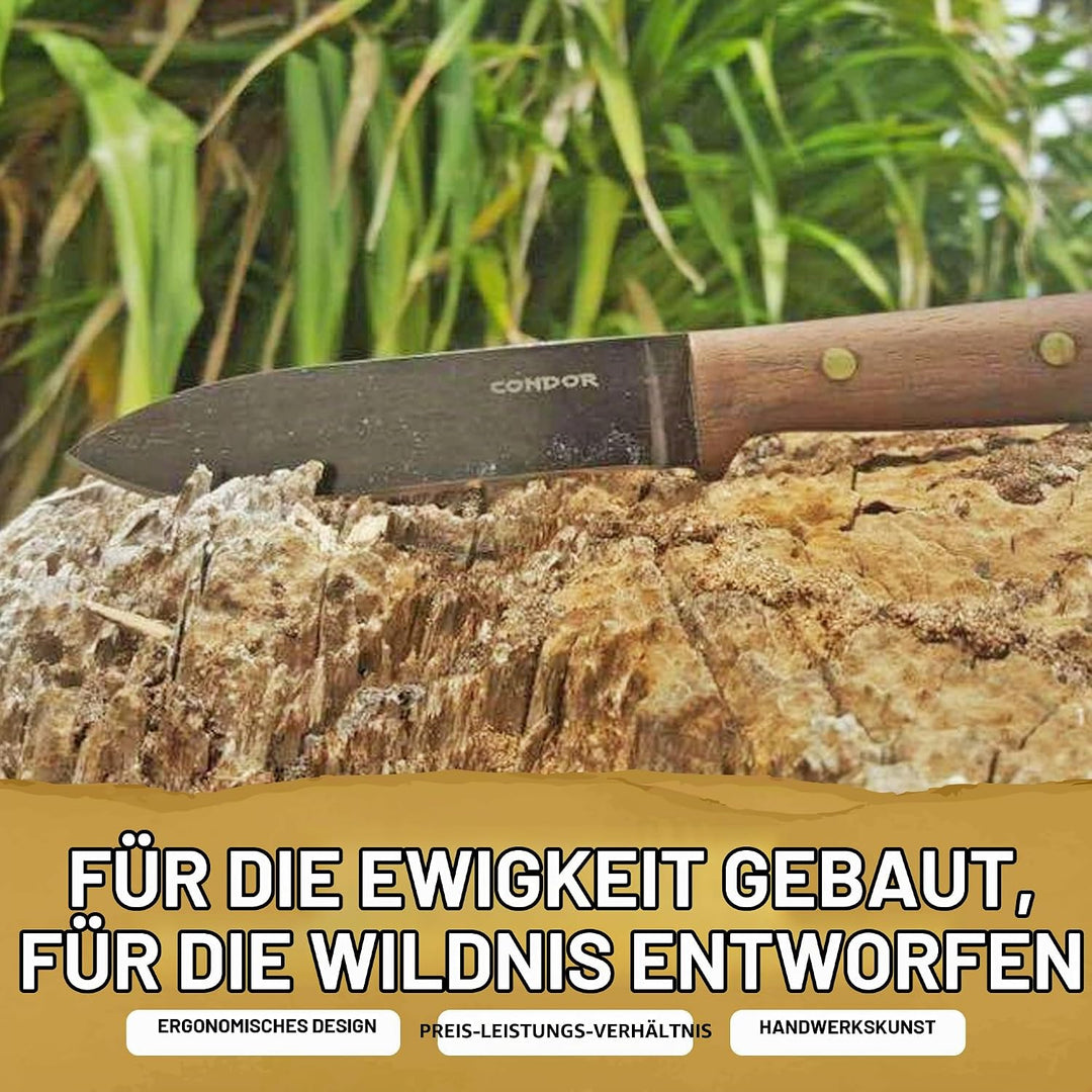 Condor Tool &amp; Knife SOLOBOLO Messer, 1075 Carbonstahl, Mehrfarbig, One Size