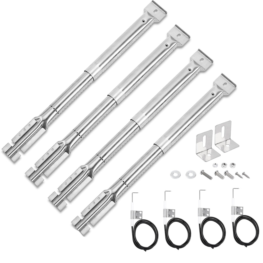 GFTIME 31-42cm Universal Brenner einstellbar Ersatzteil für die meisten Grills- Tepro 3562, Enders,