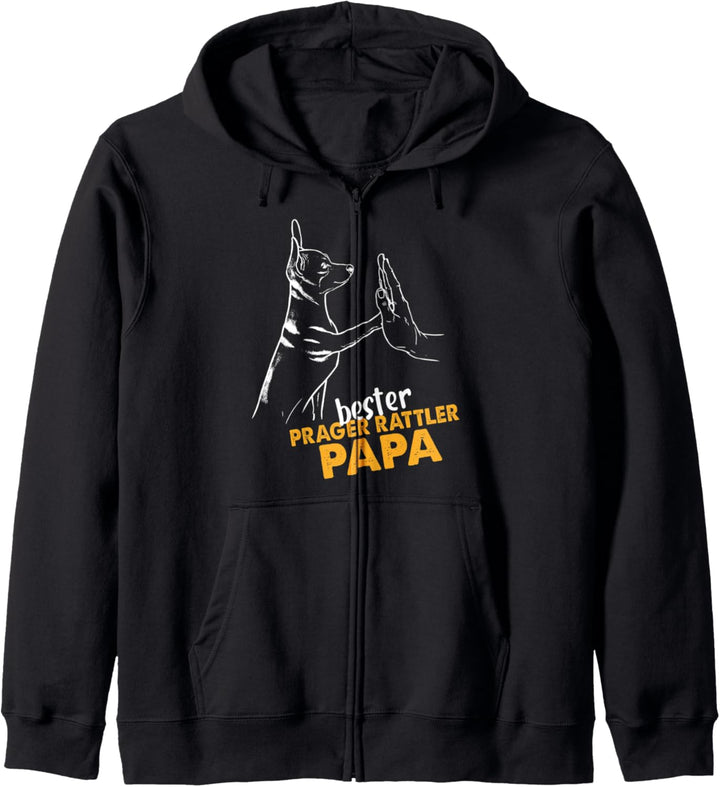 Best Prager Rattler Papa Prager Rattler Hund Prager Rattler Kapuzenjacke