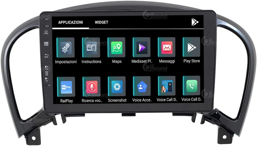 Personalisiertes Autoradio für Nissan Juke mit GPS und Einzelkamera serienmässig Android GPS Bluetoo
