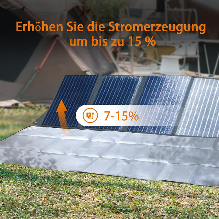 BALDR reflektierende Matte für Solarpanel, Steigern Sie die Stromerzeugung um bis zu 15%, wasserfest