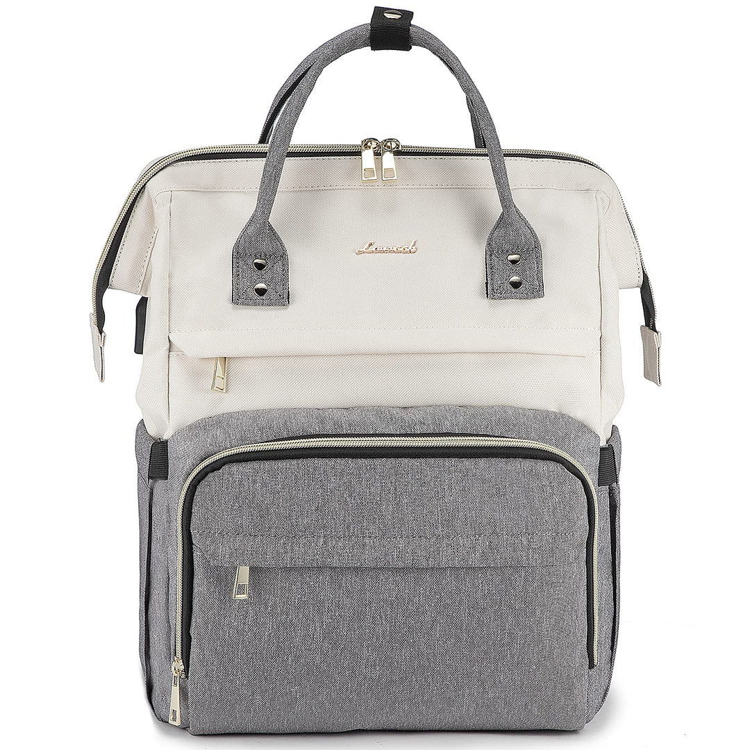 LOVEVOOK Laptop Rucksack Damen 15,6 Zoll, Gross Schulrucksack Teenager, Rucksack Handgepäck, Wasserd