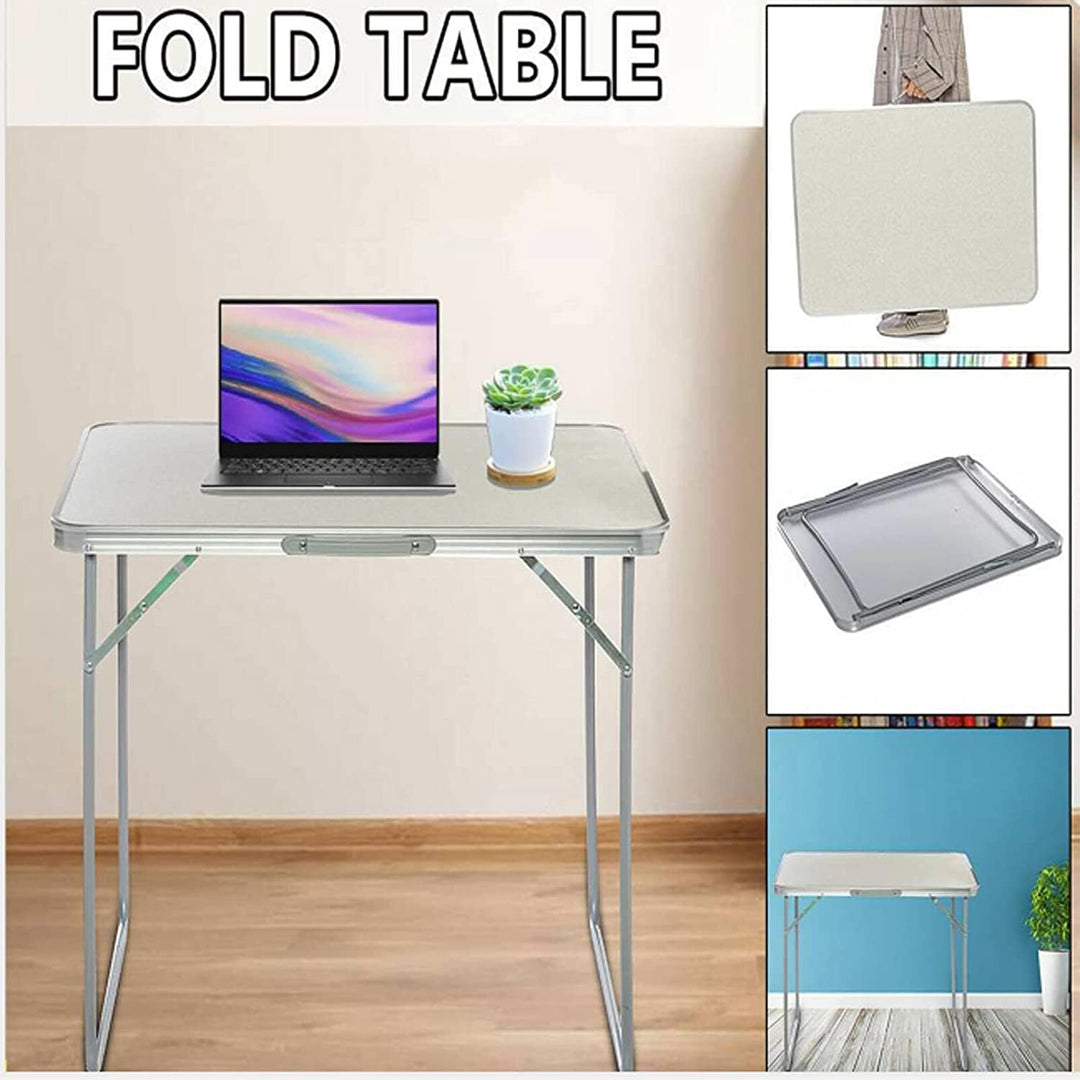 Laptop-Schreibtisch, Bett-Tablett, Tisch mit Griff, Aluminium, faltbar, tragbar, Picknicktisch, Note
