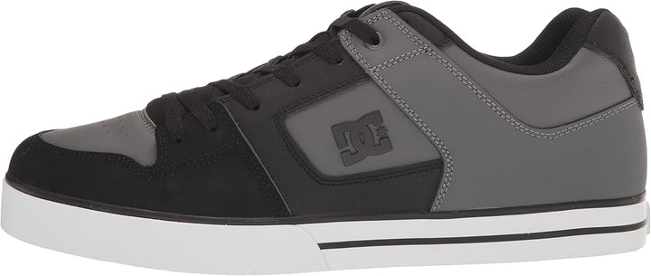 DC Shoes Herren Pure SHOE-D0300660-0WPD-black Skate-Schuh 43 EU Schwarz Grau Grau, 43 EU Schwarz Gra