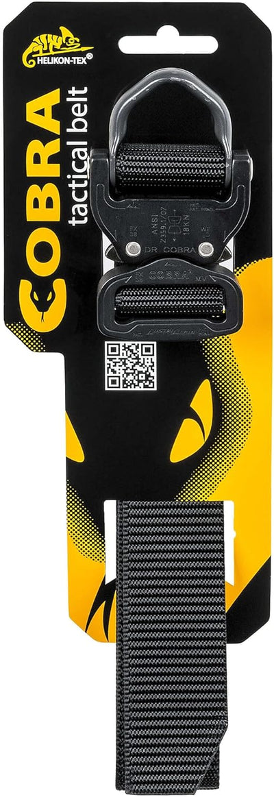 Helikon-Tex Cobra D-Ring (FX38) Tactical Belt taktischer Gürtel -Nylon- Schwarz