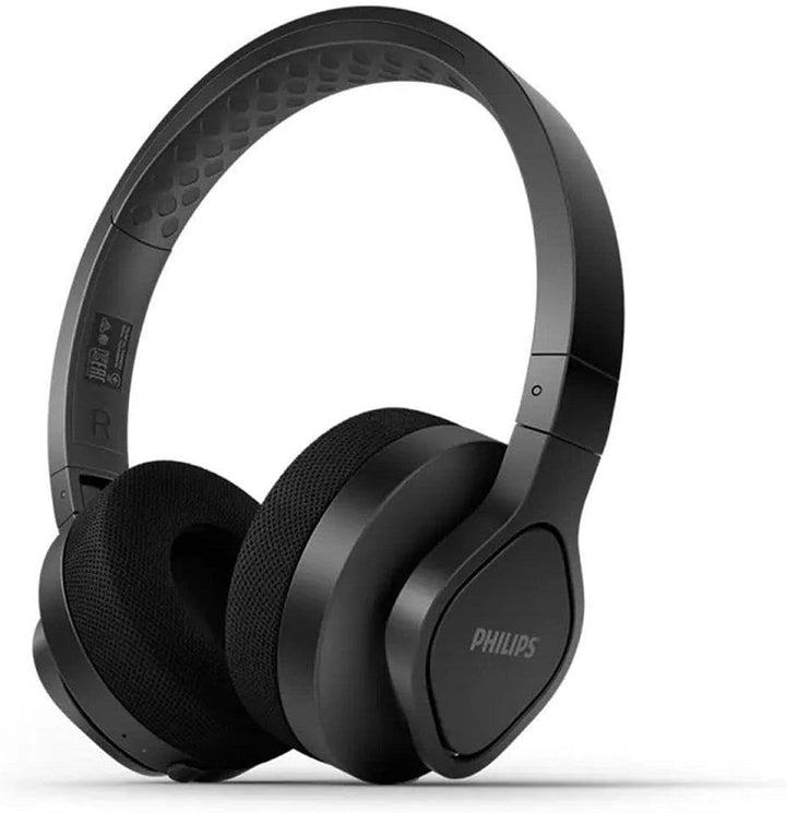 Philips TAA4216BK Kabellose On-Ear-Bluetooth-Sport-Kopfhörer | Leicht und Robust | Waschbare Ohrmusc