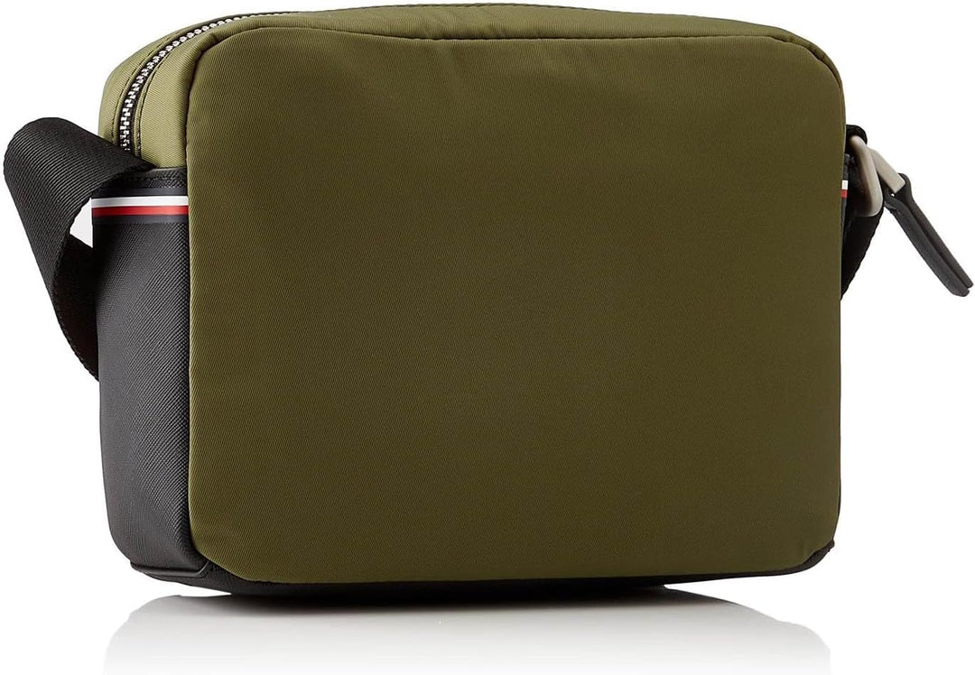 Tommy Hilfiger Herren Th Elevated Nylon Kameratasche Crossovers Mentor Green, Mentor Green