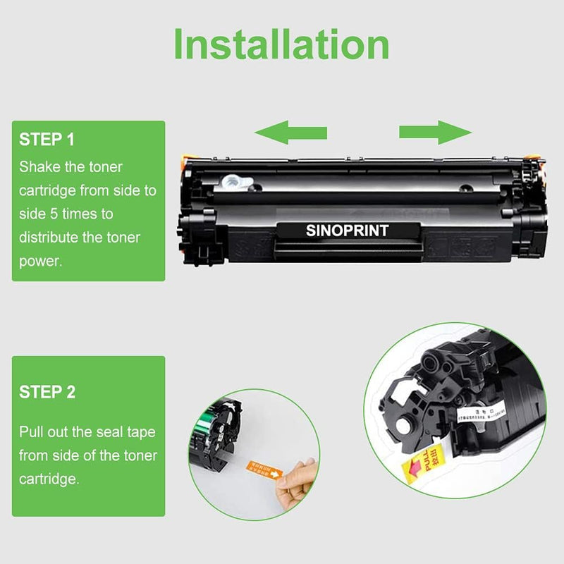 SINOPRINT TN2420 TN2410 Toner Kompatibel für Brother TN-2420 TN-2410 für Brother HL-L2310D HL-L2350D