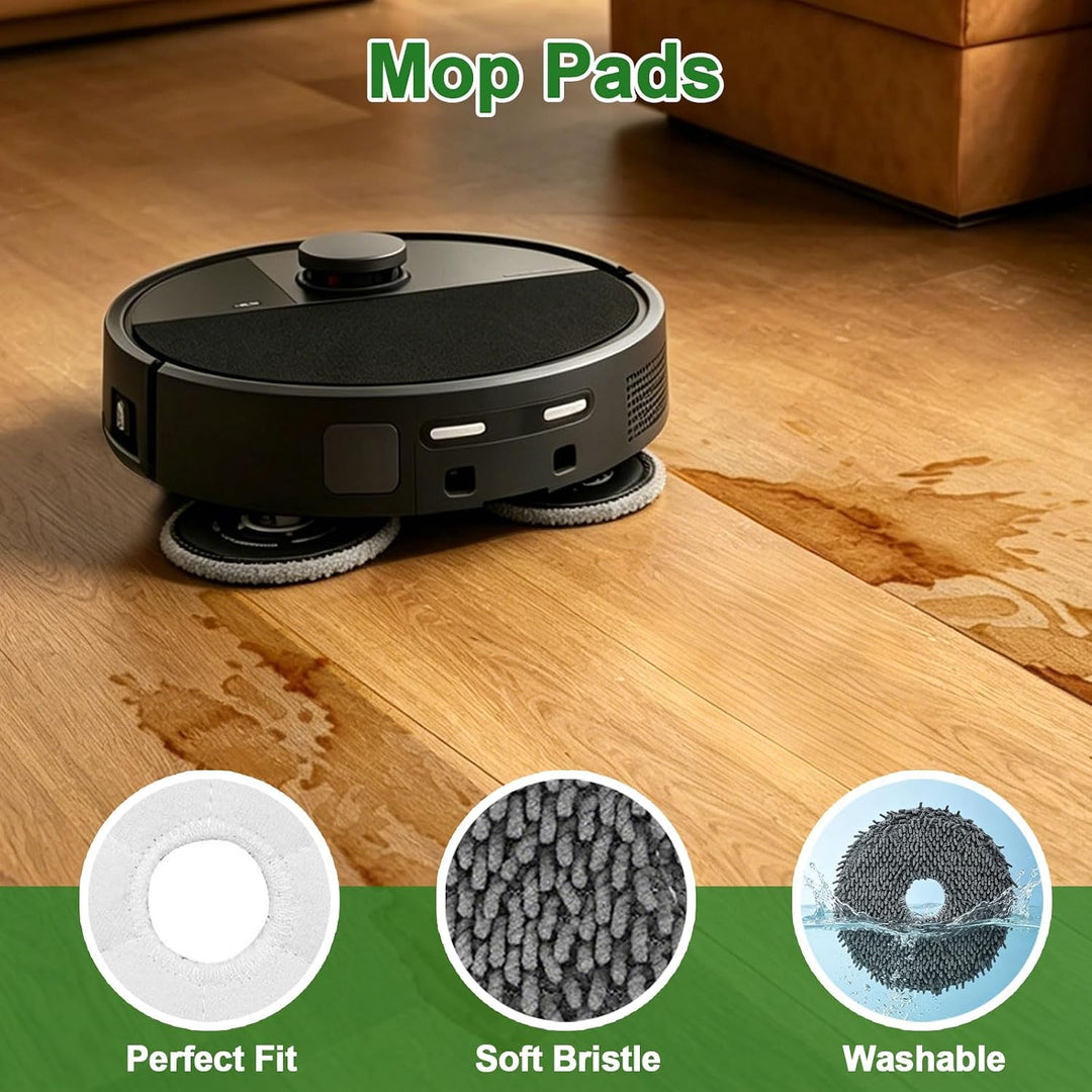 Zubehör für iRobot Roomba Plus 505 Combo / 405 Combo Roboterstaubsauger 25er-Pack 2 Hauptbürsten, 4