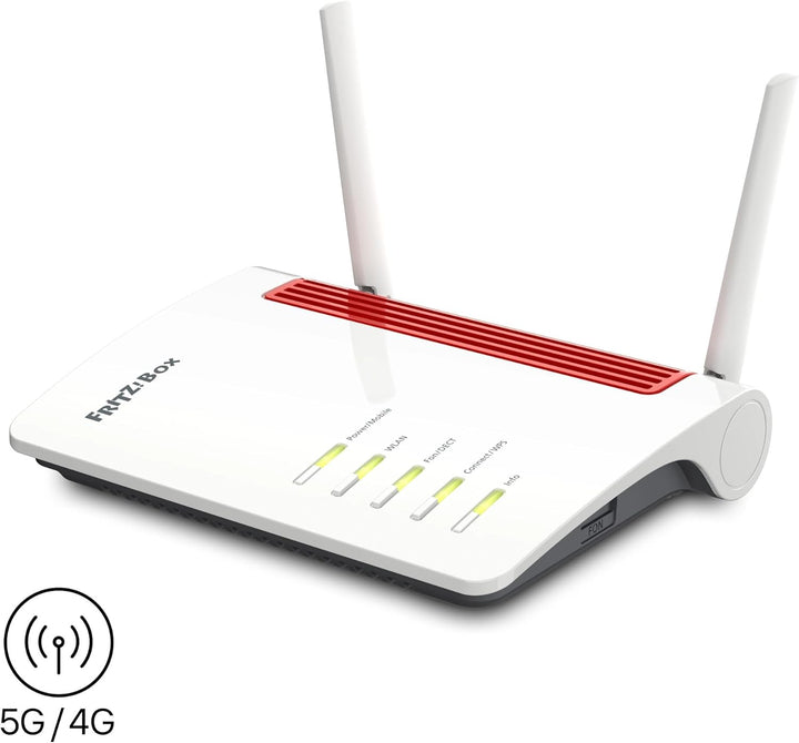 AVM FRITZ!Box 6850 5G (Mobilfunk-Internet bis zu 1.300 MBit/s, WLAN AC+N bis 866 MBit/s (5 GHz) & 40