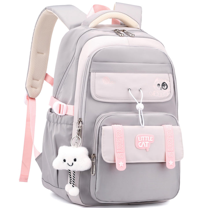 ibalulu Schulrucksack Teenager Mädchen Schulranzen Rucksack Wasserdicht für Mädchen Jungen, Gross Sc