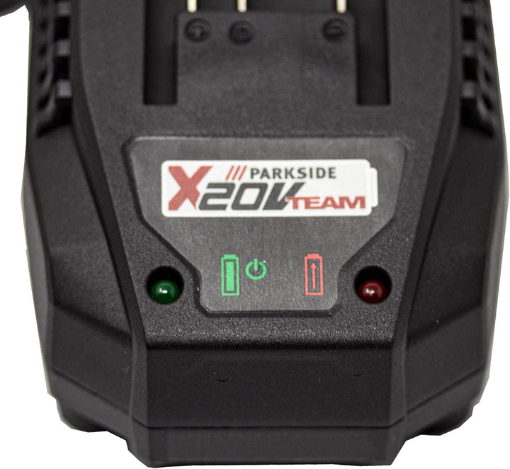 Parkside 20V Ladegerät 2,4 A PLG 20 C1 DE/EU für Geräte der Parkside X 20V Familie Parkside Ladegerä