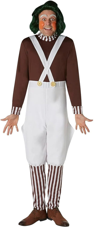 Rubie‘s Official Oompa-Loompa-Kostüm für Erwachsene aus Willy Wonka und die Schokoladenfabrik, Gröss