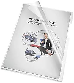Bene Document Sleeves DIN A4, 0.15 mm, PVC, Purple, 100 Pieces per Pack