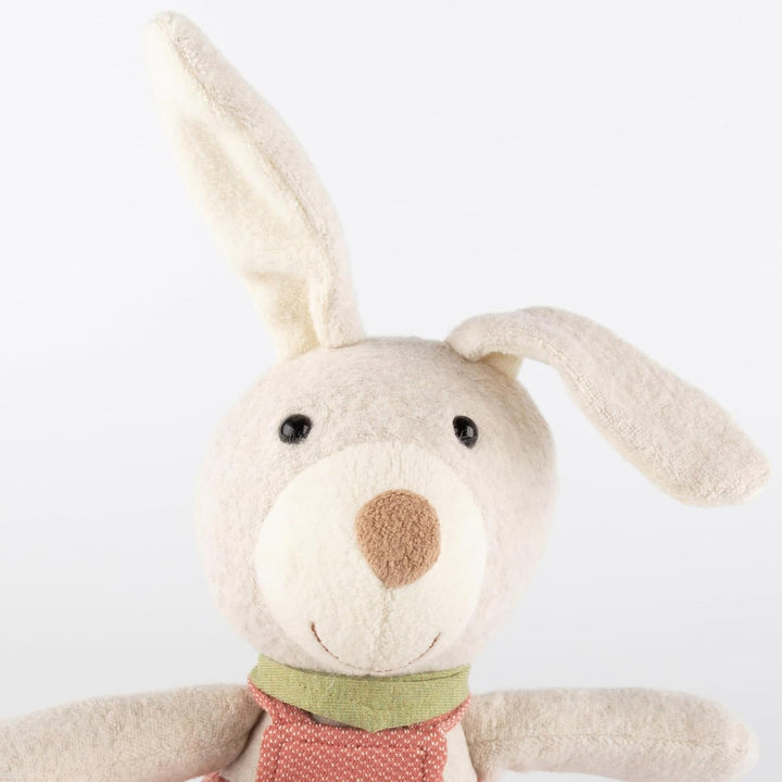 sigikid Kuscheltier Latzhosen Hase, blau Sweety Plüschtier, 30, Blau
