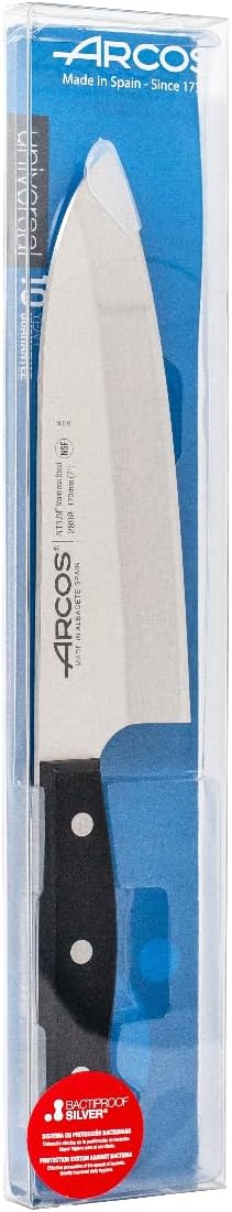 Arcos 289804 Serie Universal - Messer Deba Asiatisches Messer - Klinge Nitrum Edelstahl 170 mm - Han