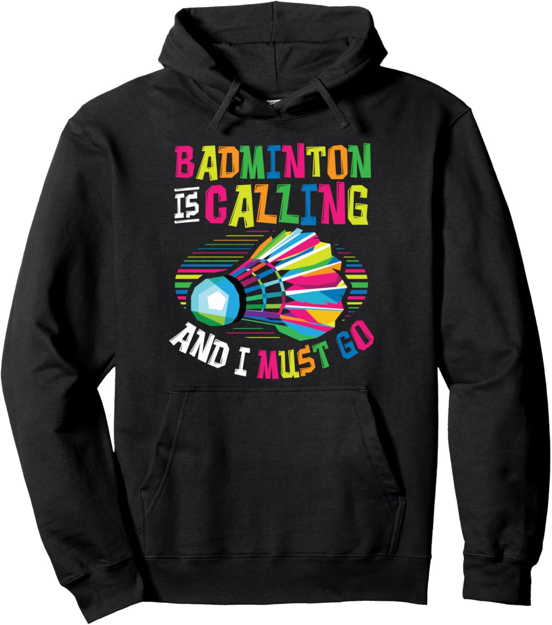 Badminton ruft Badminton Pullover Hoodie