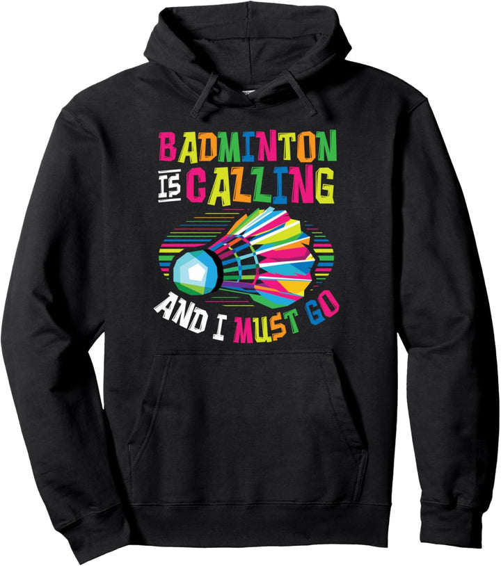 Badminton ruft Badminton Pullover Hoodie