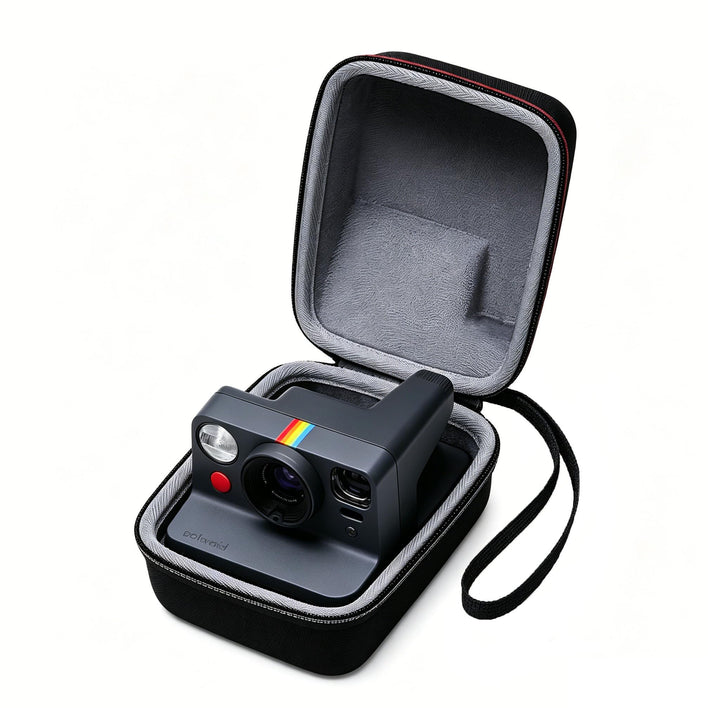 XANAD Tasche für Kamera, kompatibel für Polaroid Now Gen 2 / Polaroid i Type Sofortbildkamera (Grau)