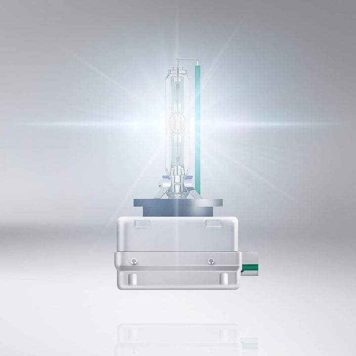 OSRAM XENARC NIGHT BREAKER LASER D3S, +200 % mehr Helligkeit, HID Xenon-Scheinwerferlampe, 66340XNL,