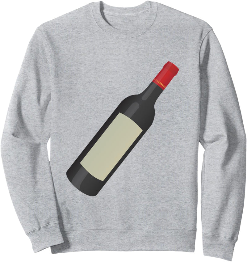 Weinflasche Sweatshirt