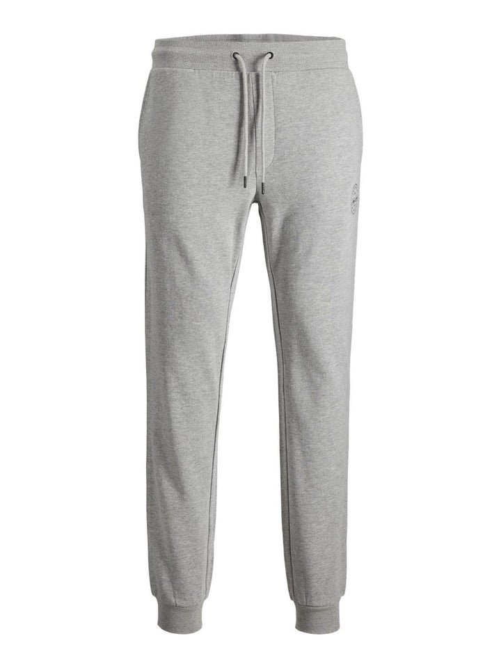 JACK & JONES Male Jogginghose Regular Fit Jogginghose S Light Grey Melange, S Light Grey Melange