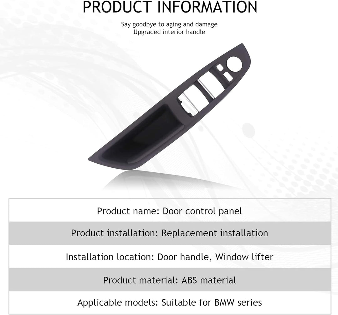 TZYSZDB F10 F11 Systemsteuerung Türinnengriff-Bedienfeld linkslenker für BMW 5 Serie 520 523 525 528