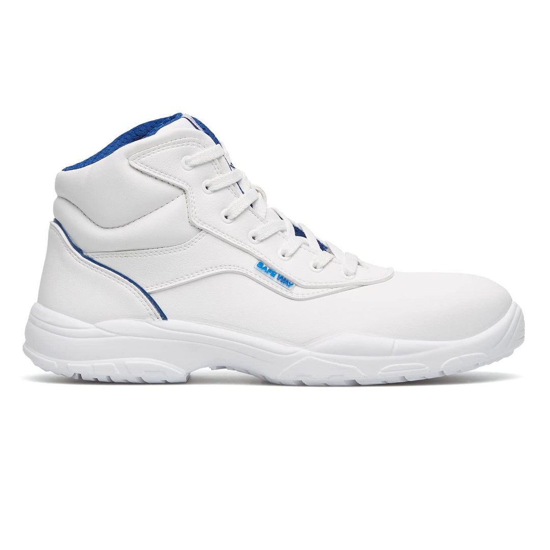 Exena Arbeitsschuhe Sicherheitsschuhe S2 Schnürstiefel PEARL weiss mit Schutzkappe Lebensmittel, Gas