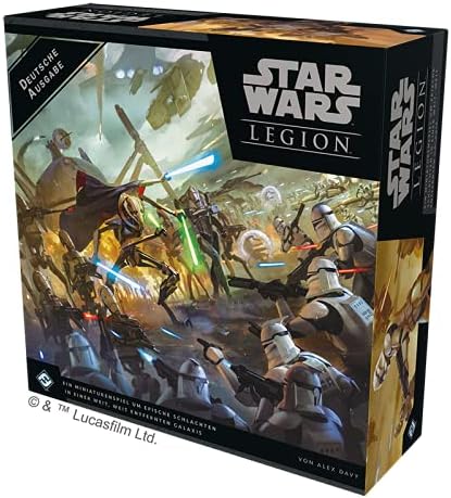 Atomic Mass Games | Star Wars: Legion – Clone Wars | Grundspiel | Tabletop | 2 Spieler | Ab 14+ Jahr
