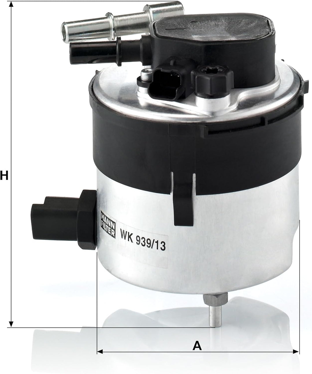 MANN-FILTER WK 939/13 Kraftstoffwechselfilter – Für PKW