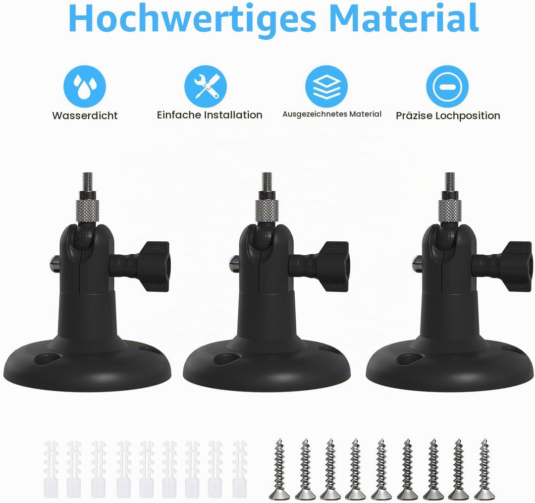 HOLACA Wandhalterung Kompatibel mit Rin g Stick Up Cam(Pro)/Outdoor Camera Plus und Eufy &amp; Arl o Kam