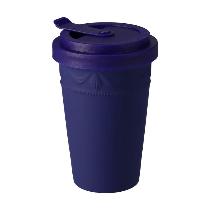 KPM Berlin KURLAND To-Go Becher 0,35l, Porzellan-Becher, Kaffeebecher 13 cm, Teebecher, Handmade im