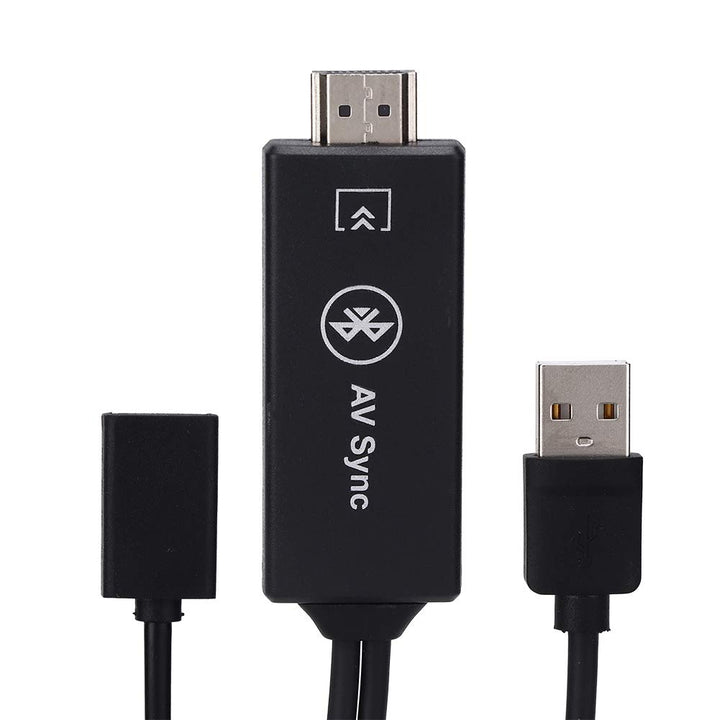 Tonysa Handy-zu-TV-Kabel 1080P USB/Typ-C-zu-HDMI-Adapter Spiegel Handy-Bildschirm zu TV/Projektor/ A