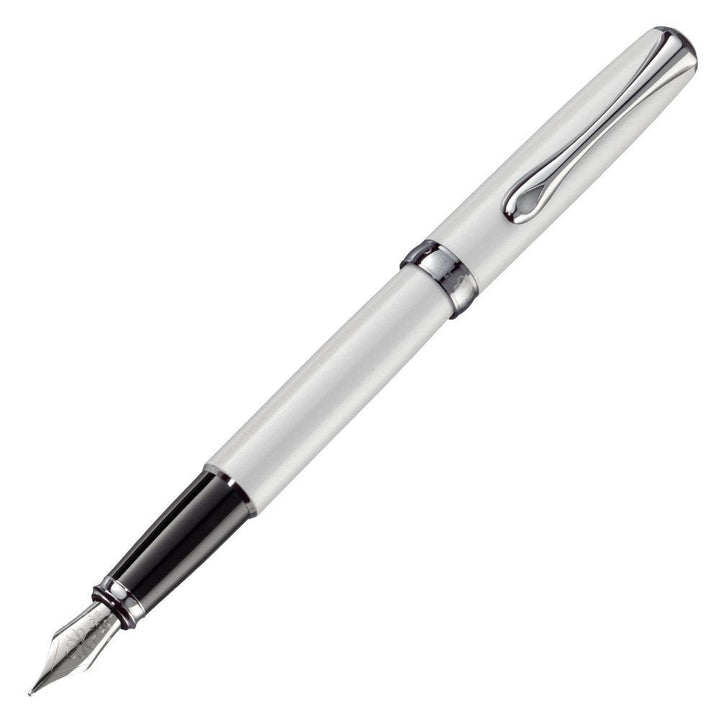 DIPLOMAT - Füllhalter Excellence A2 weiss Perlmutt - Schick und elegant - Lange Lebensdauer - Perlmu