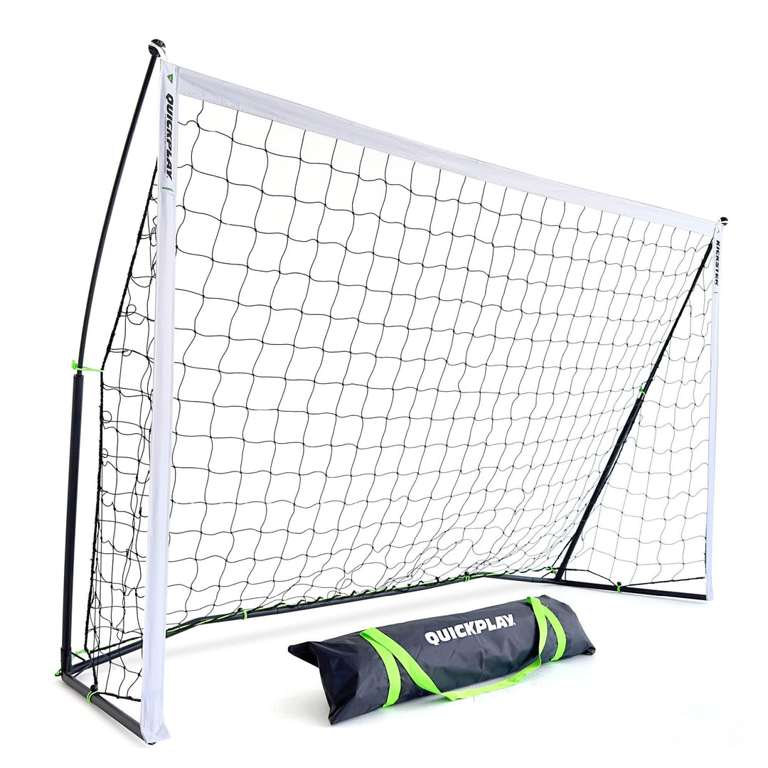 QUICKPLAY KICKSTER Fussballtor - Ultra tragbares Fussballnetz für alle Altersgruppen - Schnell aufba