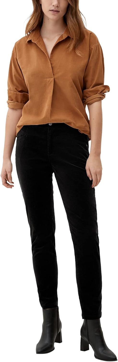 s.Oliver Damen Cord Chino 32 Schwarz 9999, 32 Schwarz 9999