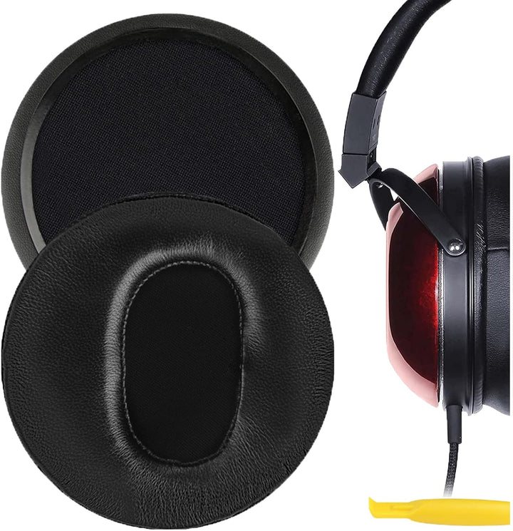 Geekria Elite Schaffell Ersatz-Ohrpolster für Fostex TH600, TH610, TH500RP, TH900, TH900 MKII, Massd
