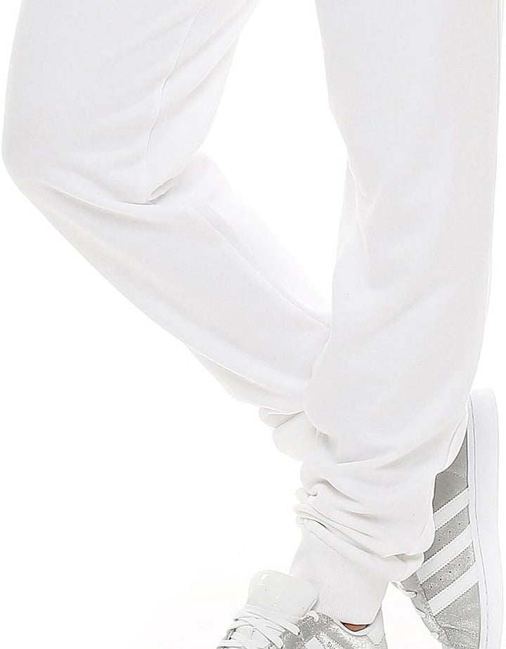 Damen Jogginganzug - Stilvoller Sportanzug & Trainingsanzug L weiss (white), L weiss (white)