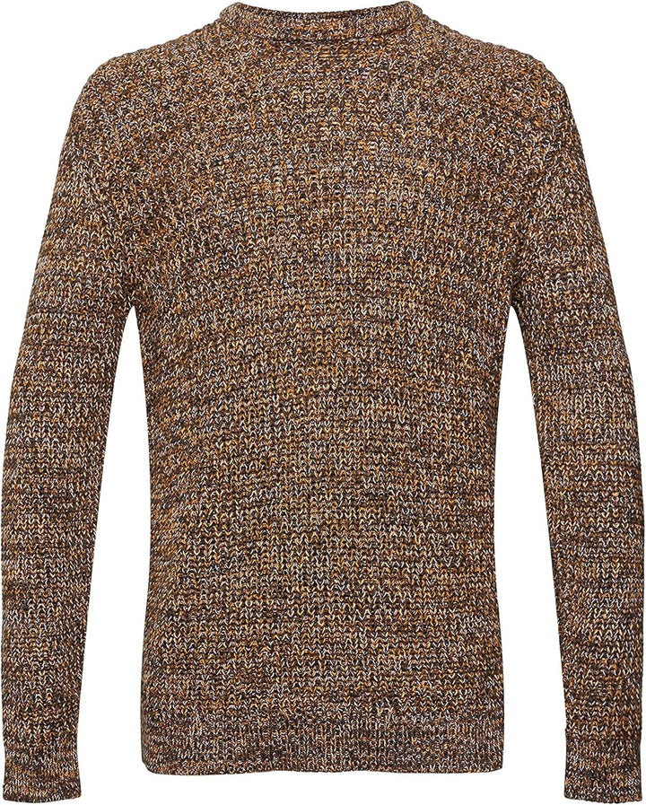ESPRIT Mehrfarbiger Strickpullover L Bark, L Bark