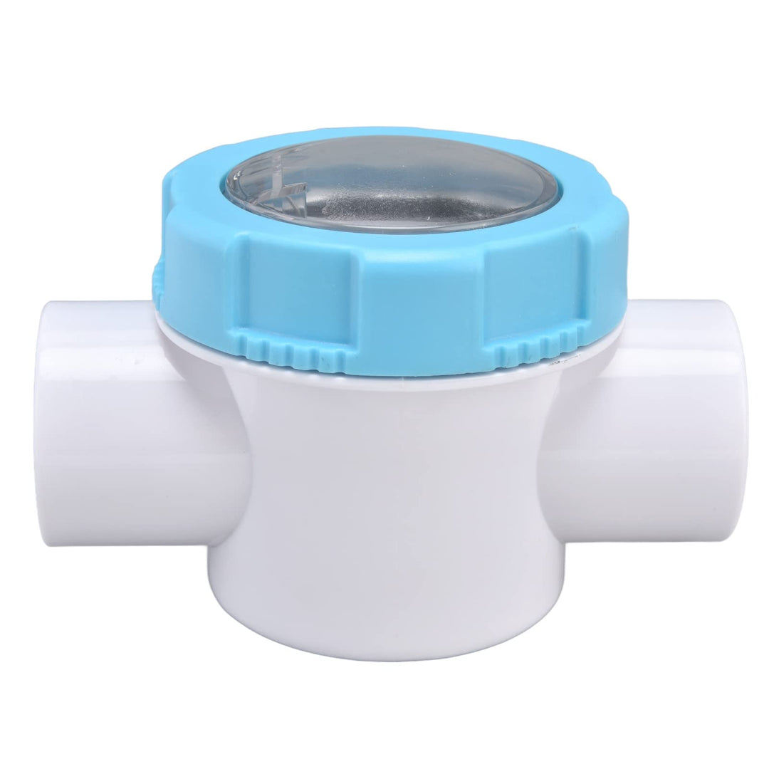Pool-Rückschlagventil, Mehrzweck-G1-1/2-Schwimmbecken-PVC-Sicherheitsrückschlagventil 50-mm-Rohr-Rüc