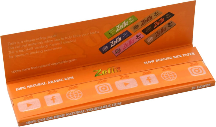 Zetla Rolling Papers Orange