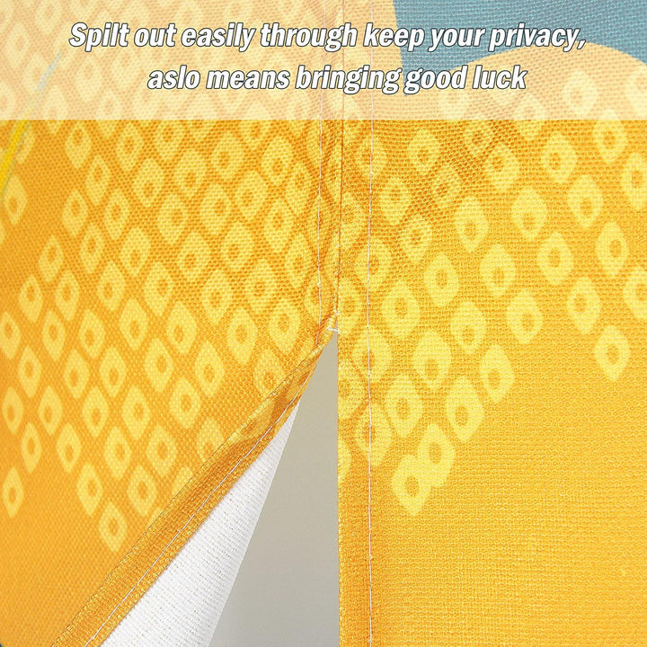 LIGICKY Japanischer Stil Dick Noren Lang Vorhang TürVorhang Raumteiler Tapisserie für die Heimtextil