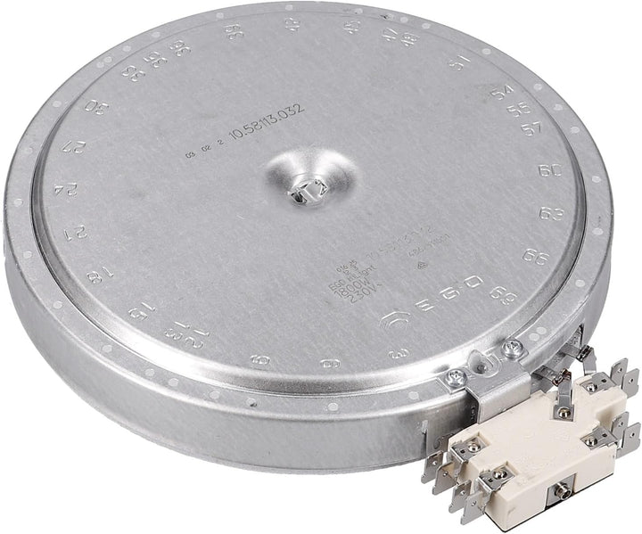Strahlheizkörper Einkreis Glaskeramikkochfeld 1800W Ø 175mm Ego 1058113032 HiLight-Heizkörper mit Te