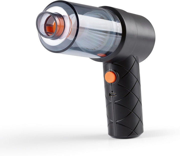 CLEANmaxx Akku-Handstaubsauger im 6-TLG. Set | Kabbelloser & Beutelloser Handsauger | Mit Saug- & Ge