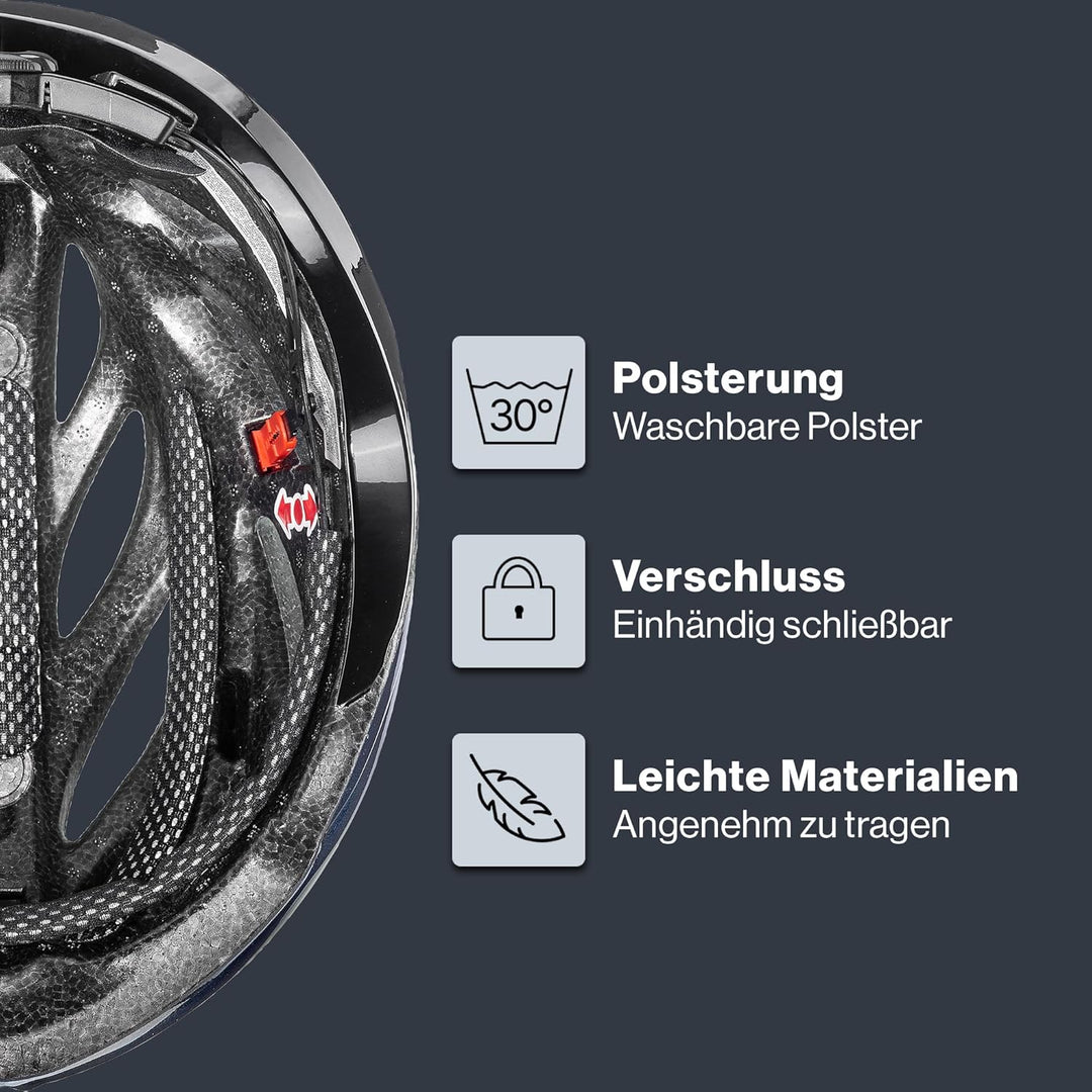 uvex boss race - sicherer Performance-Helm für Damen und Herren - individuelle Grössenanpassung - op